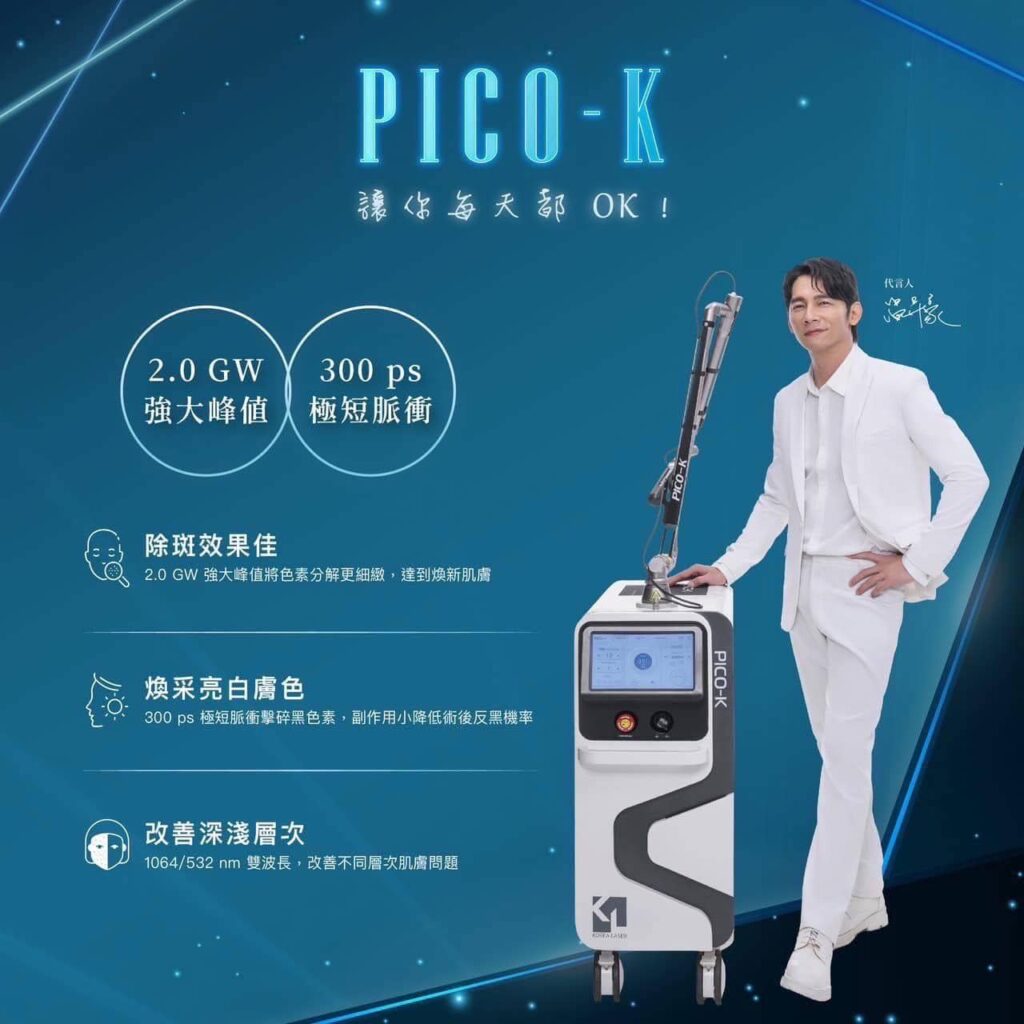 如何變白？｜Pico-K 皮秒雷射介紹