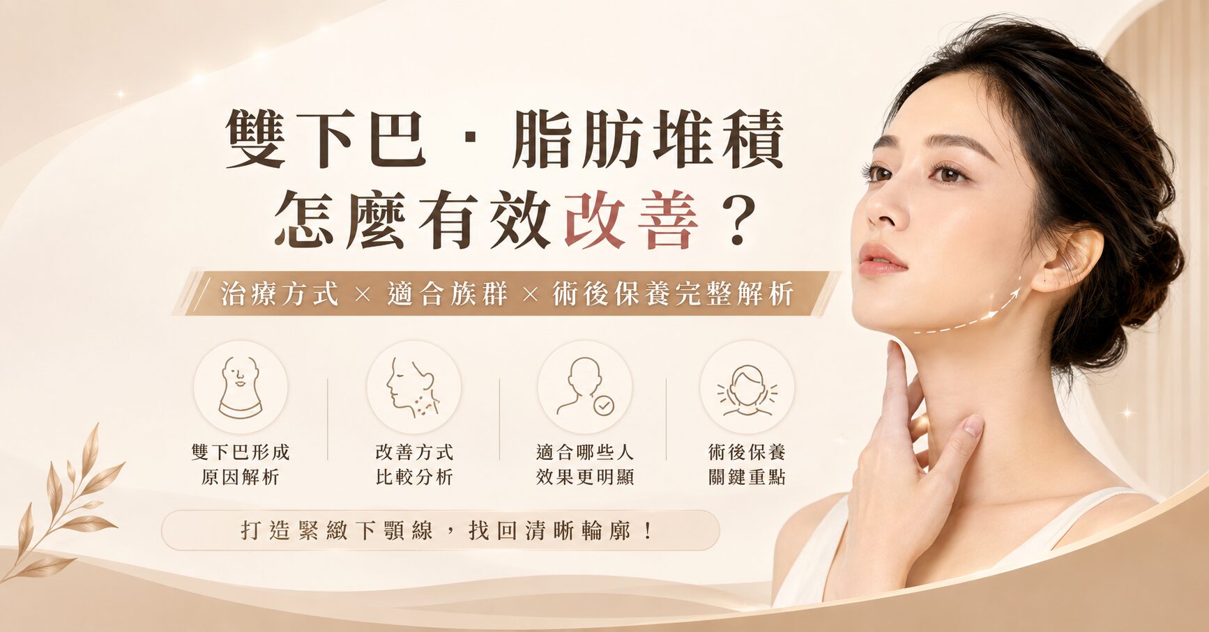 雙下巴怎麼瘦