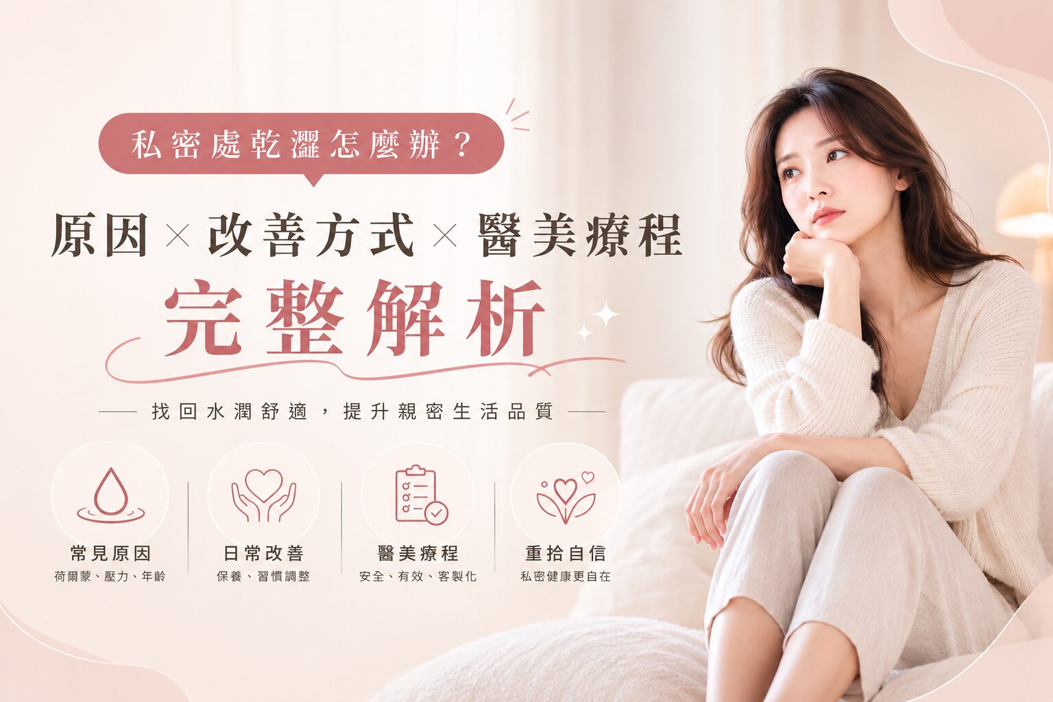 私密處乾澀怎麼辦