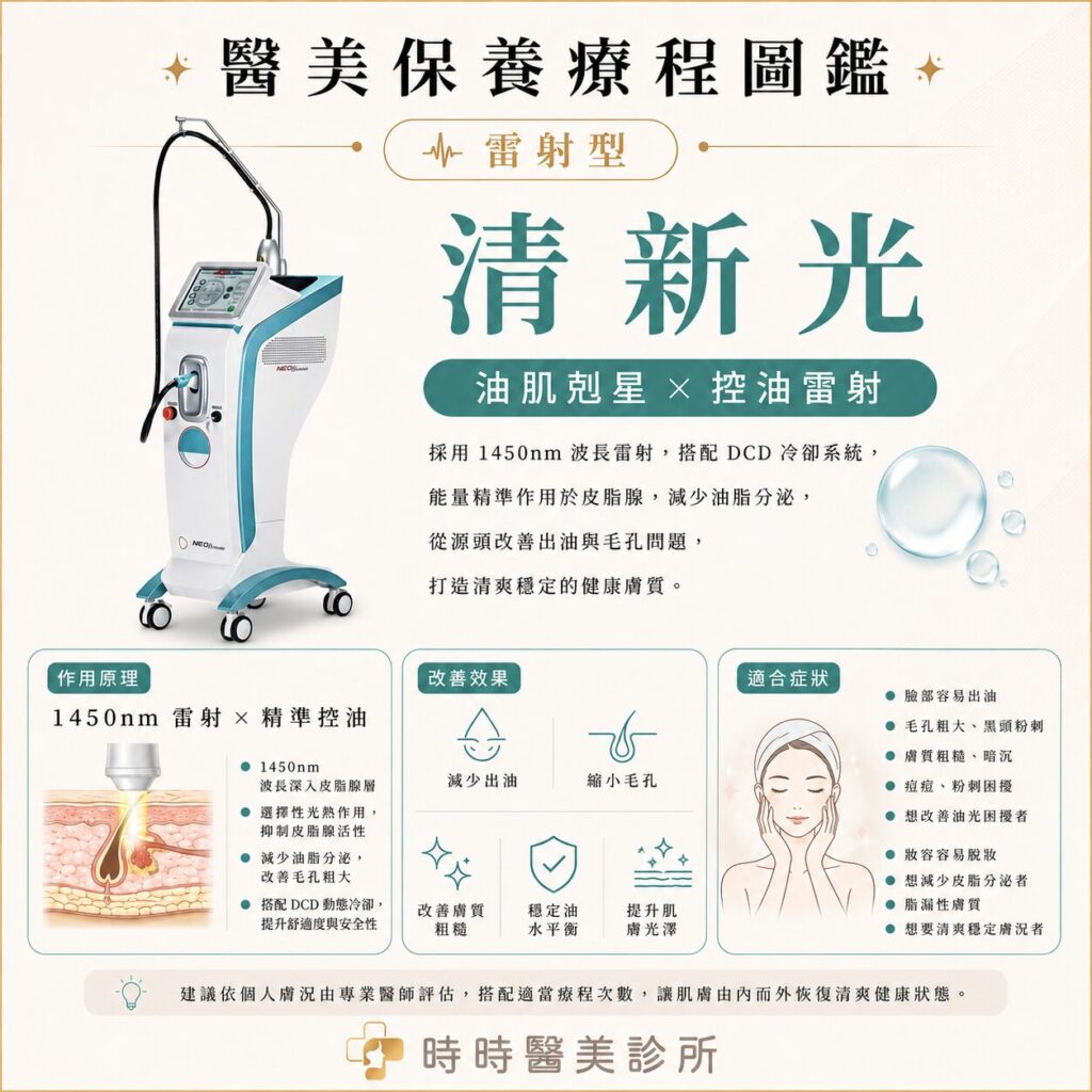 清新光是什麼?適合毛孔粗大嗎?