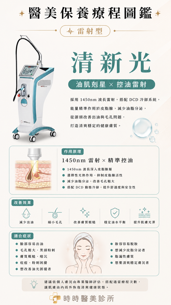 清新光療程介紹